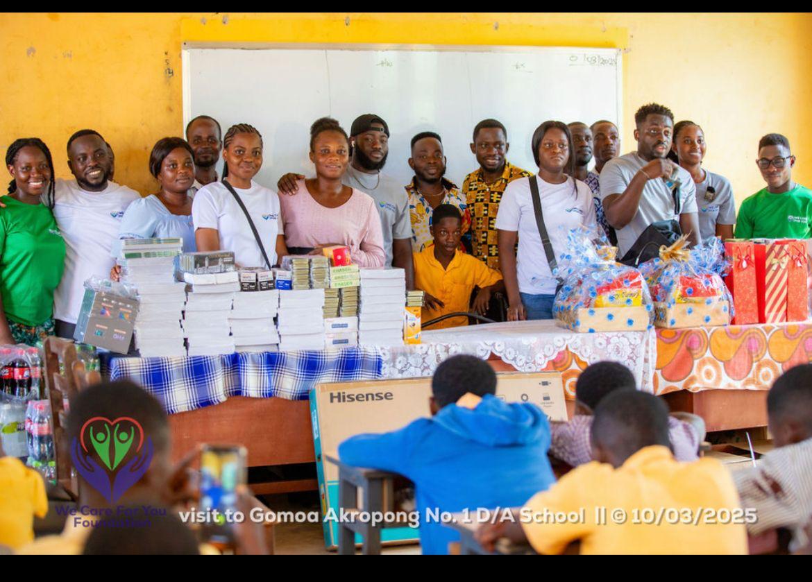 School supplies drive photo